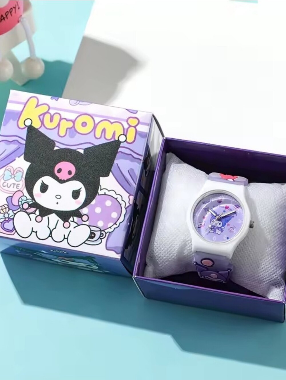 Kuromi Children's Watches with box.